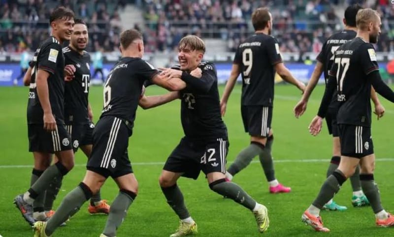 بايرن ميونخ يعادل رقم ميلان الأسطوري