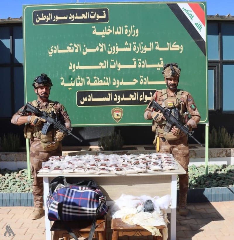 قوات الحدود: إحباط تهريب 23 كغم من الكبتاغون عبر منطاد هوائي