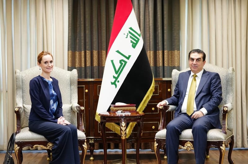 الأتروشي يبحث مع السفارة البريطانية التطورات على الساحة السياسية