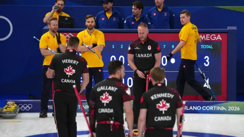 "الأولمبياد الشتوي".. لاعبو الكيرلنغ السويديون يتهمون فريق كندا بالغش