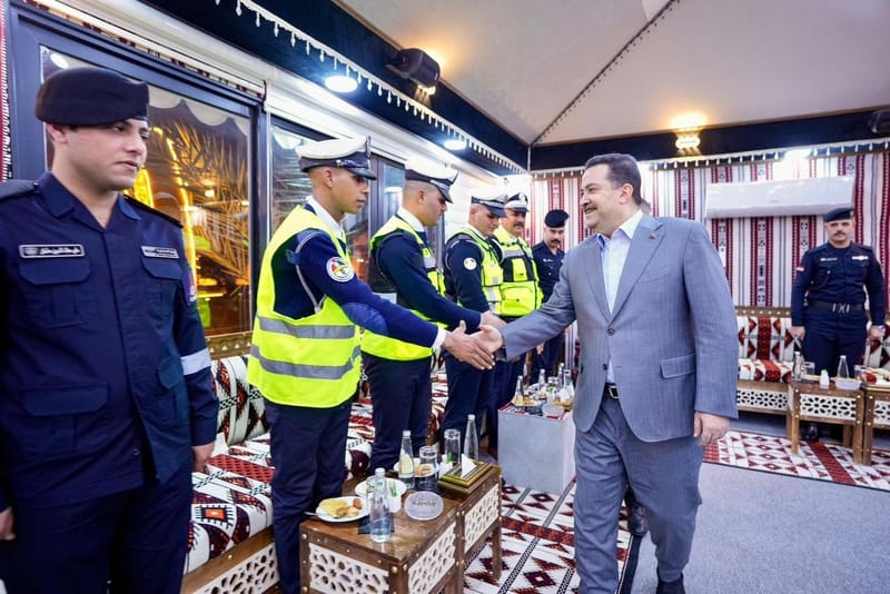 القائد العام لمنتسبي المرور والدفاع المدني والنجدة: يجب تنفيذ القانون بعدالة وحزم