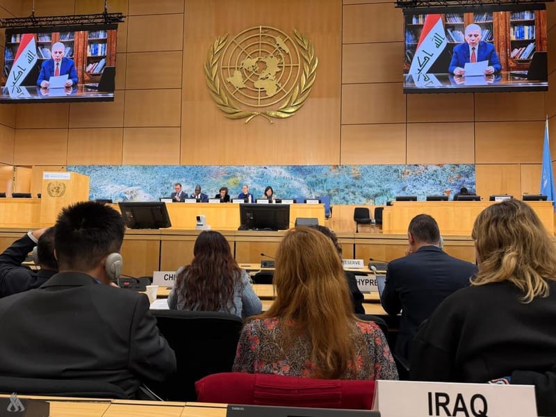 وزير الخارجية يجدد التزام العراق بمبادئ حقوق الإنسان