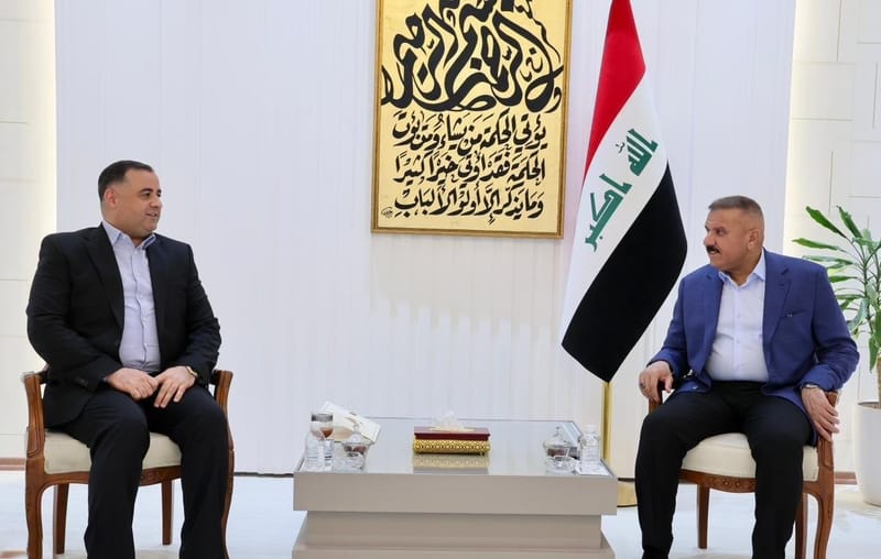 الشمري وزهوان يبحثان التنسيق بين الداخلية والحكومة المحلية بصلاح الدين
