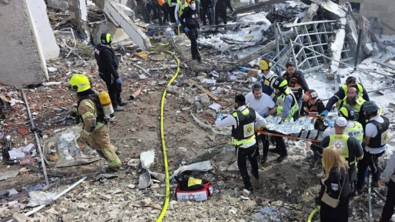 إسرائيل.. 9 قتلى و 57 مصاباً و20 مفقوداً إثر الضربة الإيرانية على بيت شيمش