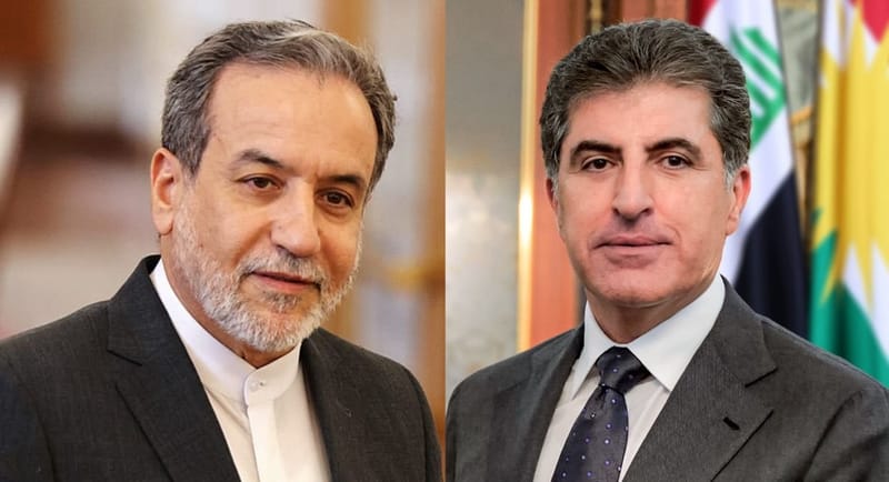 بارزاني لعراقجي: إقليم كردستان لن يكون طرفاً في الصراعات