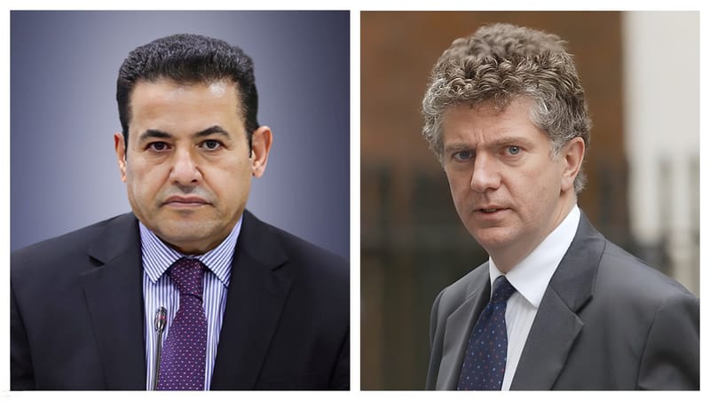 مستشارا الأمن القومي العراقي والبريطاني يؤكدان أهمية تكثيف الجهود الدولية لاحتواء التصعيد ووقف الحرب