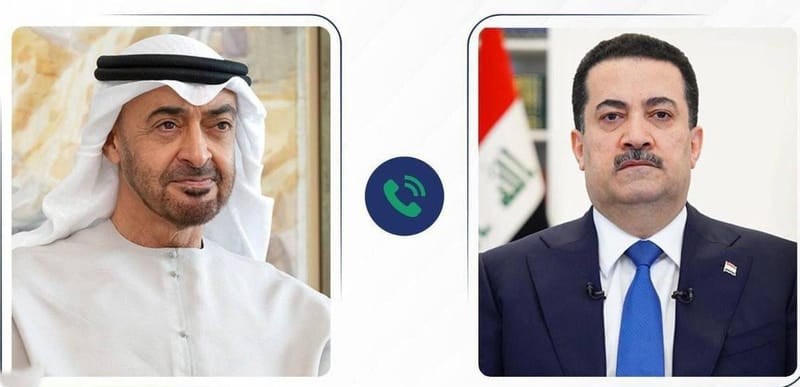 رئيس الوزراء والرئيس الإماراتي يؤكدان ضرورة التحرك الدولي للعمل على إنهاء الحرب