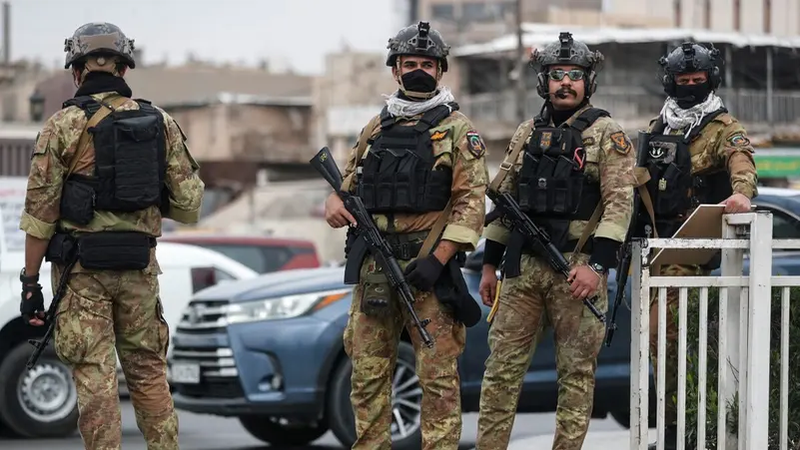 ثلاث ضربات على مواقع للحشد الشعبي في وسط العراق