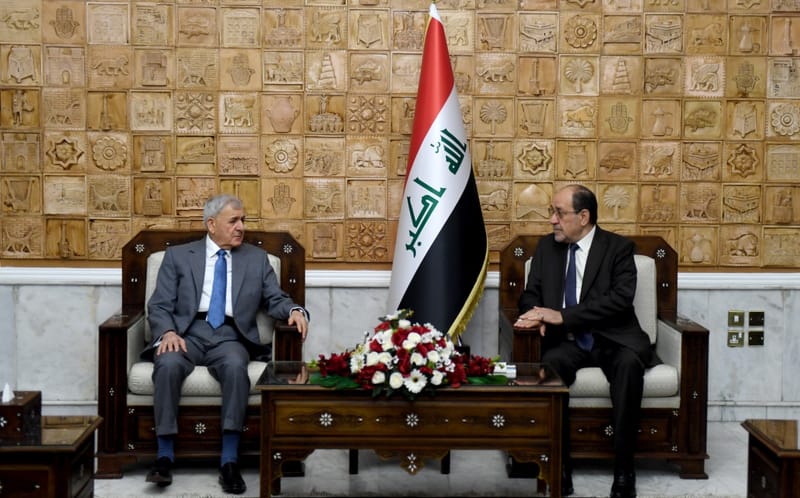 رشيد والمالكي يناقشان تطورات الأوضاع على الساحتين المحلية والإقليمية وتداعياتها