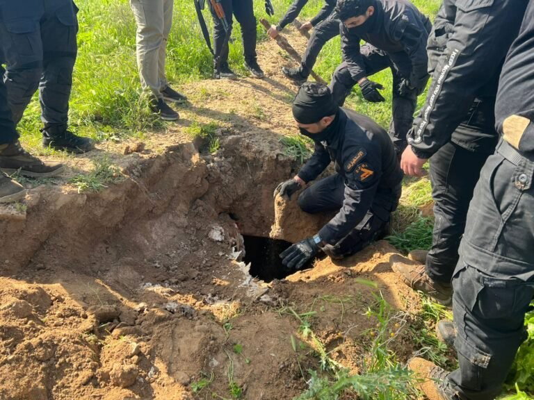 الحشد الشعبي: تدمير شبكة أنفاق لعصابات داعش الإرهابية في كركوك