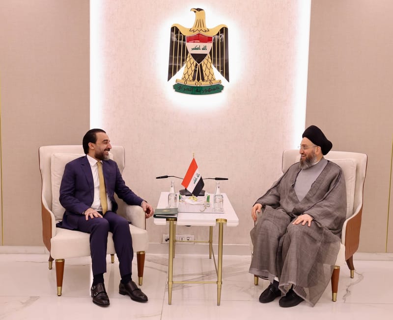 السيد الحكيم والحلبوسي يؤكدان ضرورة استكمال الكابينة الحكومية