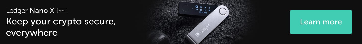 Ledger Nano X - Secure your crypto. Make sure your crypto assets are safe anywhere you go with the most advanced hardware wallet yet. The Ledger Nano X is a bluetooth enabled secure device that stores your private keys and offers an easy-to-use experience for crypto owners