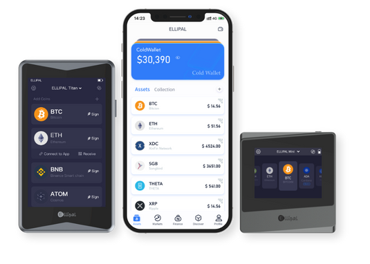 ELLIPAL - Cold Wallet, Not Just A hardware Wallet. Buy best hardware wallet for Bitcoin, Ethereum and 7000+ crypto. ELLIPAL offers safer and more convenient cold storage wallet solution. Protect your cryptocurrency with the most secure air gapped offline hardware wallet with mobile phone support