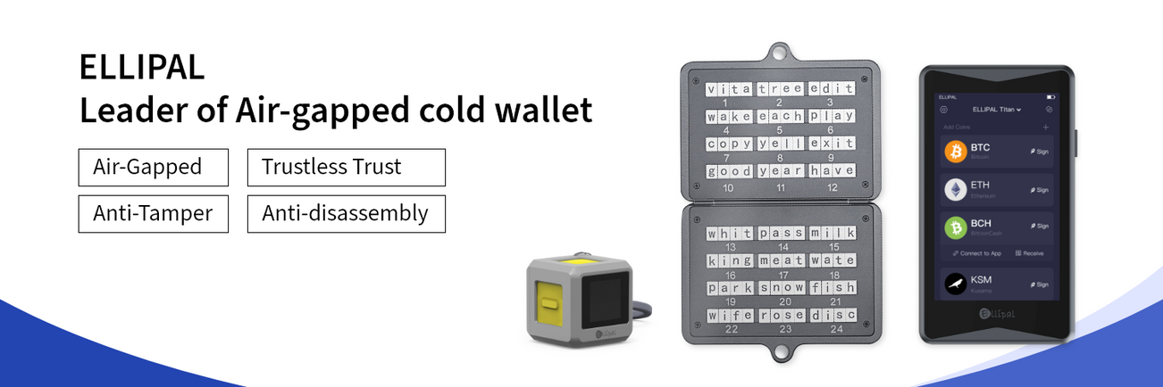 Ellipal Titan Cold Wallet: Air Gap Technology