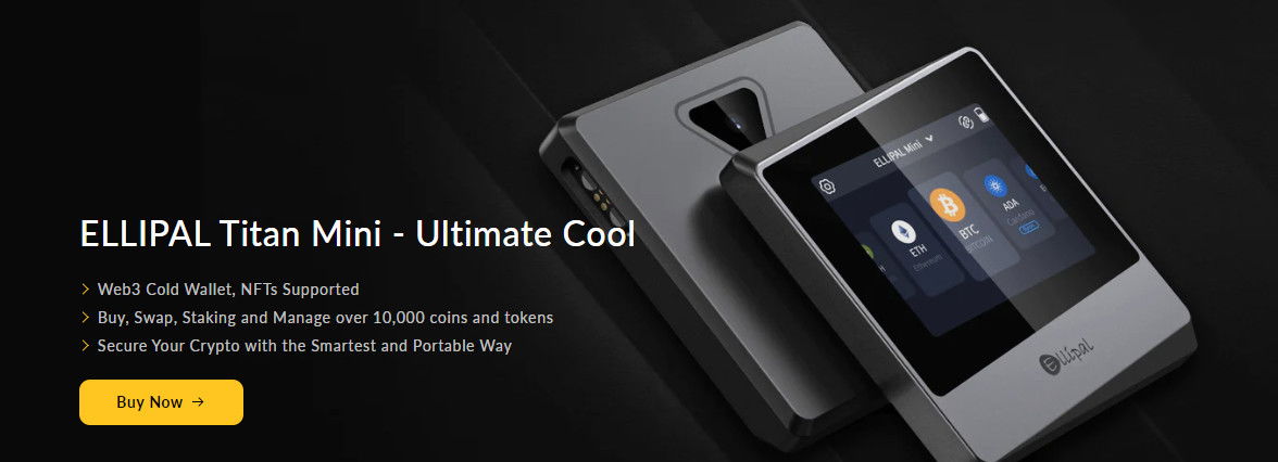 ELLIPAL Titan Mini is the best cold wallet