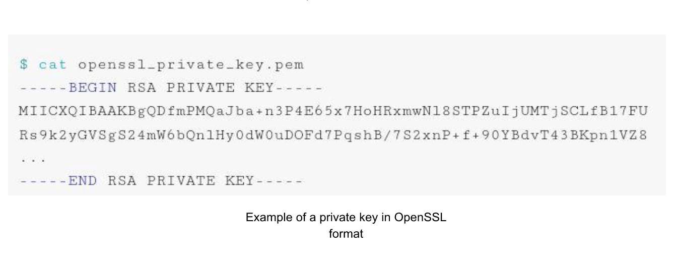 Private key