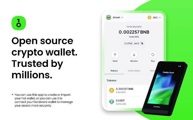 OneKey - Open source crypto hardware wallet for DeFi and NFTs