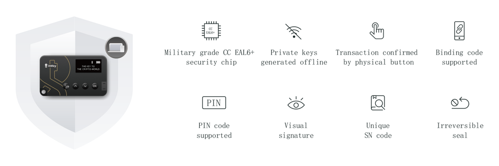 Imkey Hardware Wallet