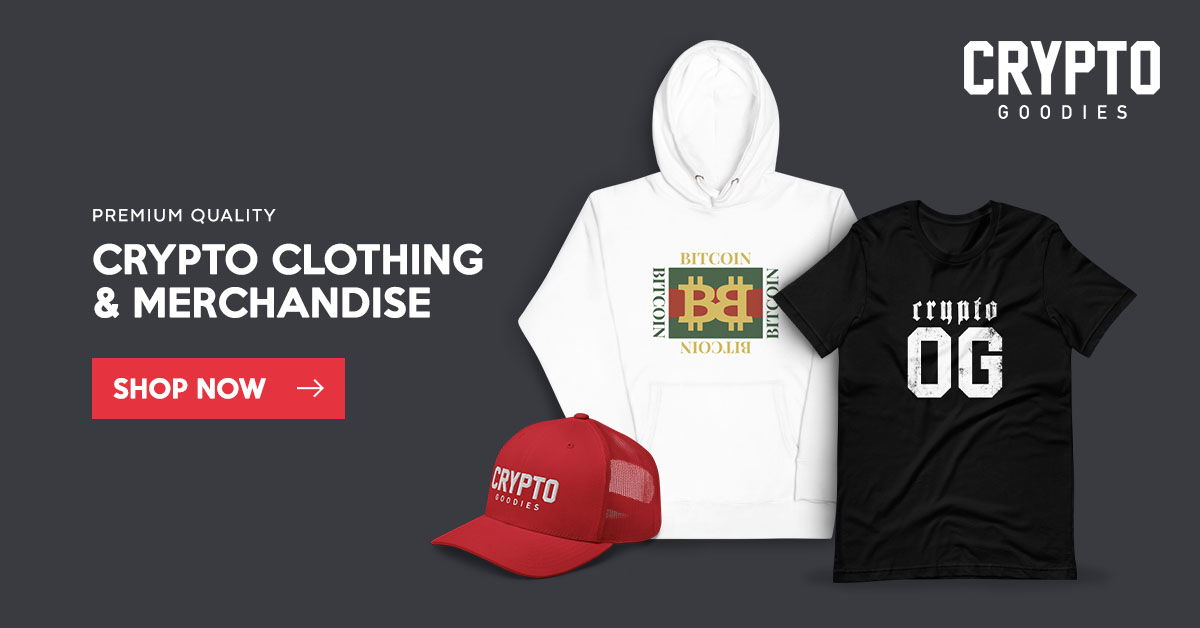 Crypto Goodies: Crypto Clothing and Merchandise Store