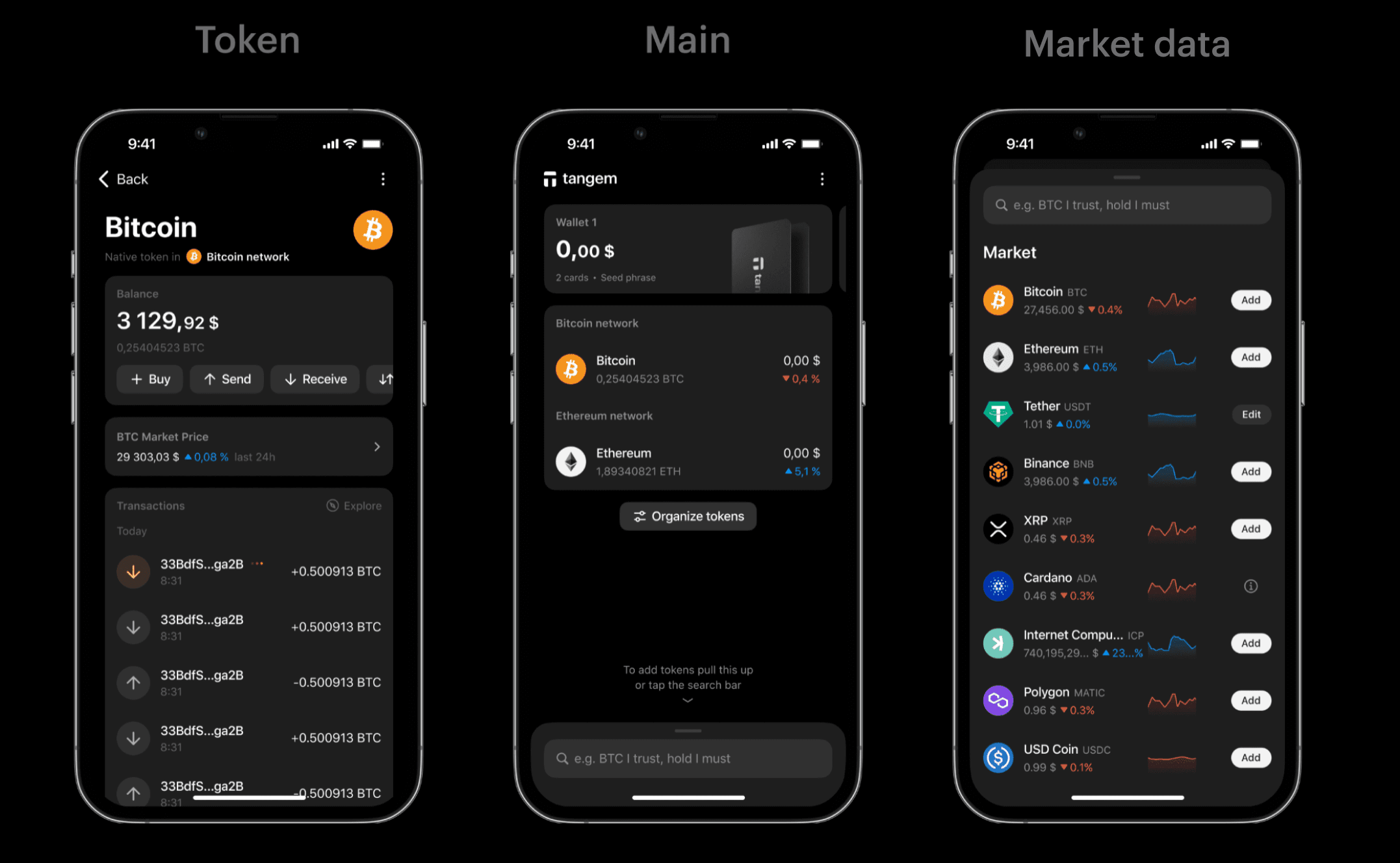 We're excited to introduce you to one of the coolest features of the new Tangem Wallet — Dark mode.