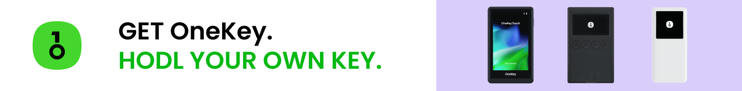 OneKey - Open source crypto hardware wallet for DeFi and NFTs