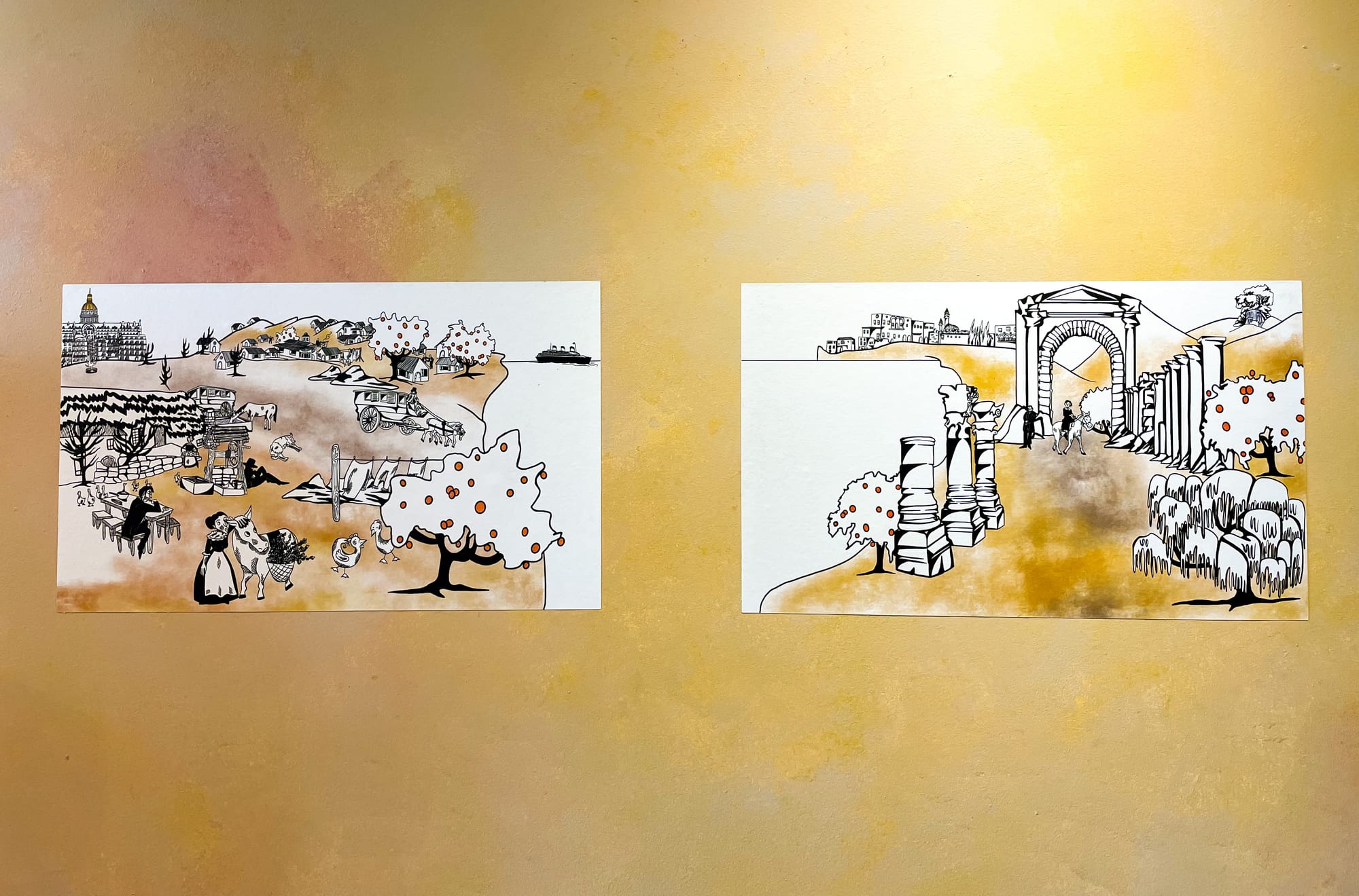 Souvenirs de Voyages et d'Exil - l'exposition