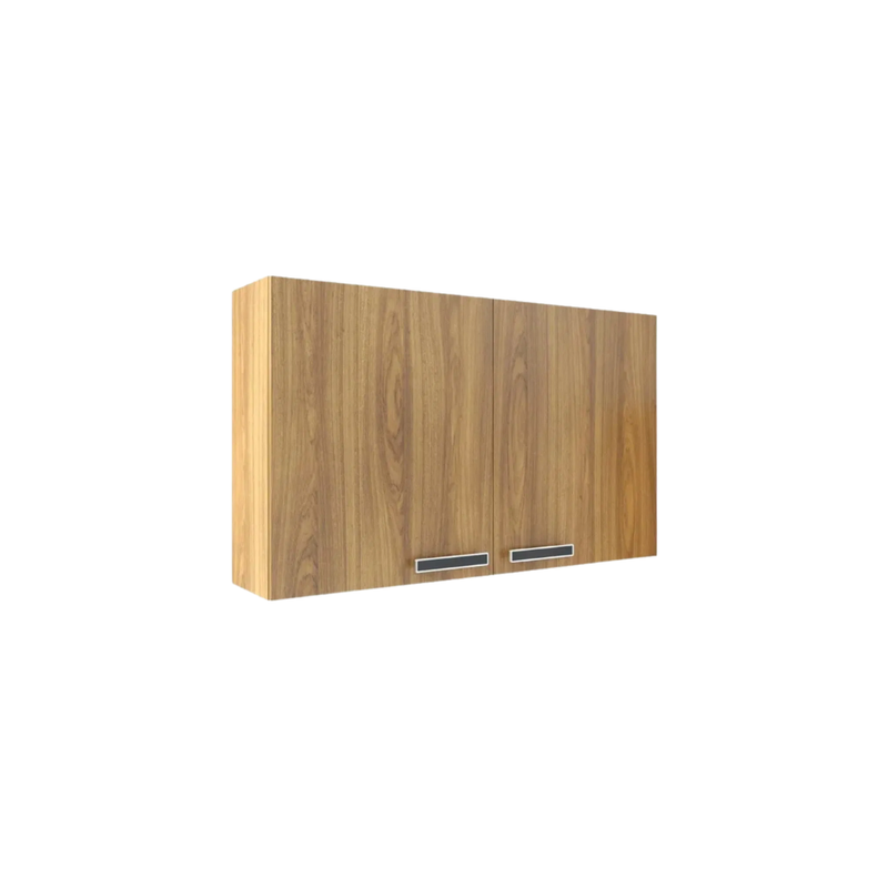 Vitrina Curio Doble Madera Cedro/roble (pintado) - Deco Hogar