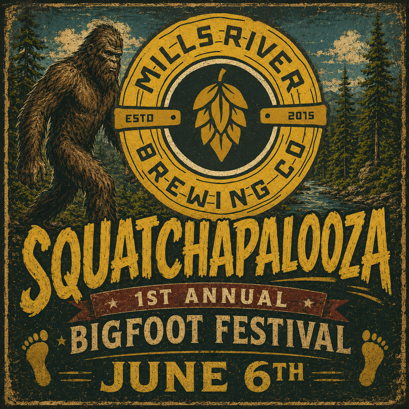 Squatchapalooza at Mills River Brewing Company