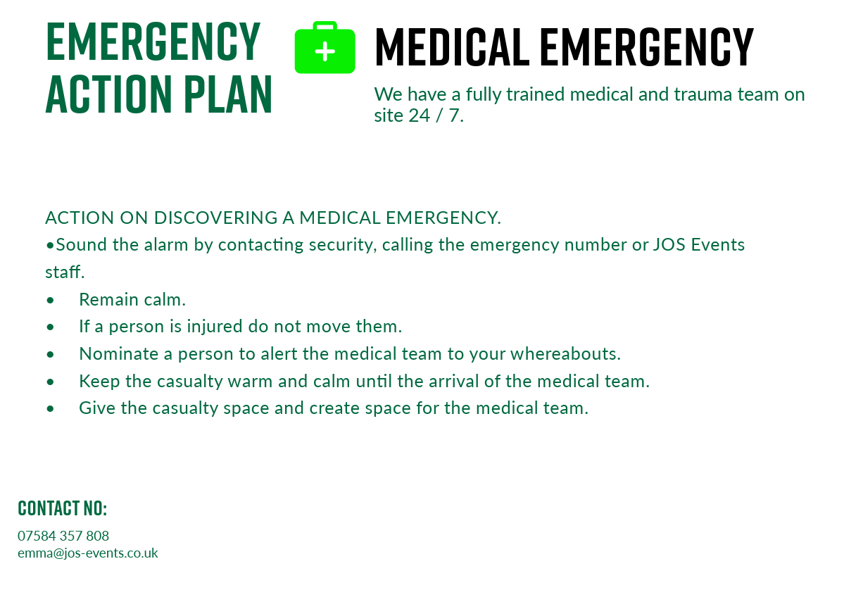 Plans d'action d'urgence