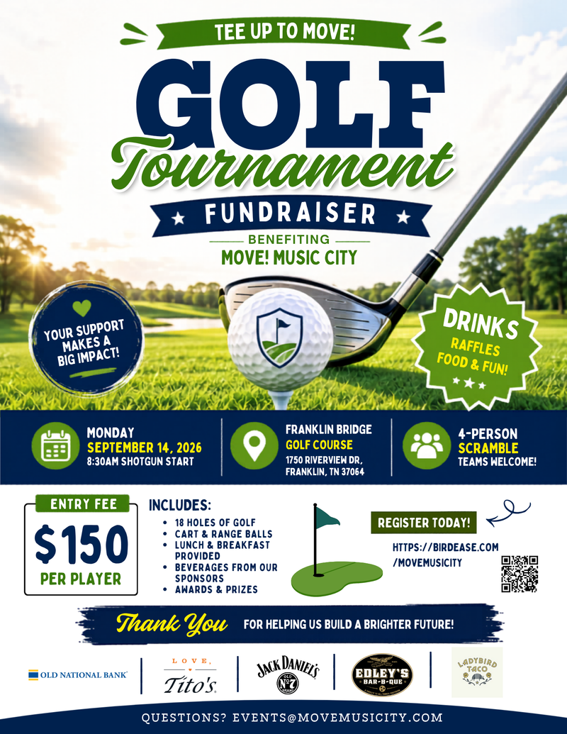 Tee Up To Move!