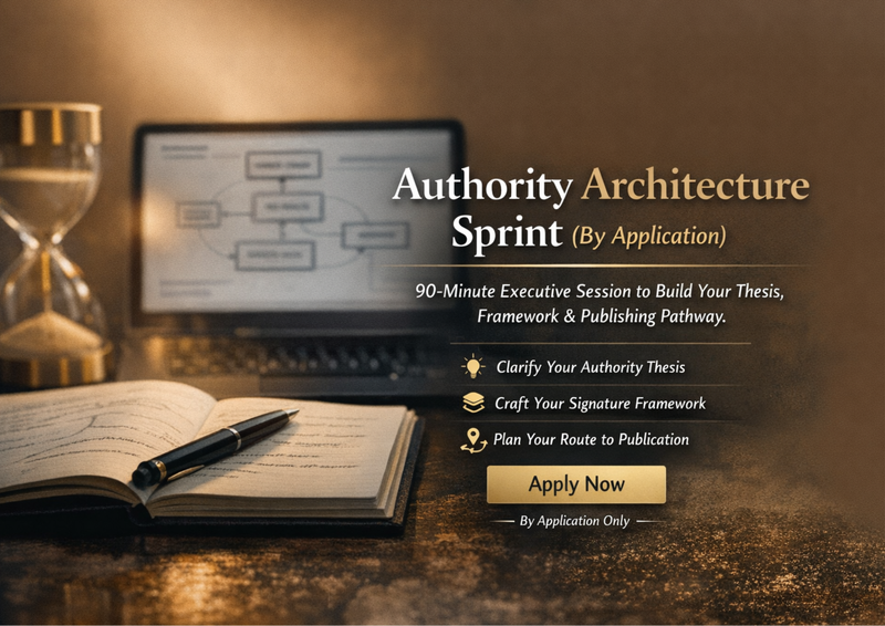 Authority Architecture Sprint (By Application)