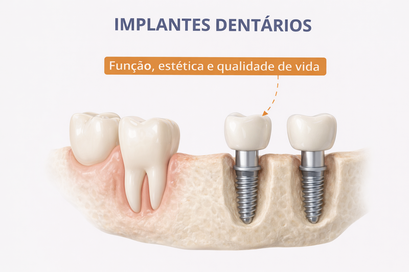 🦷 IMPLANTES DENTÁRIOS