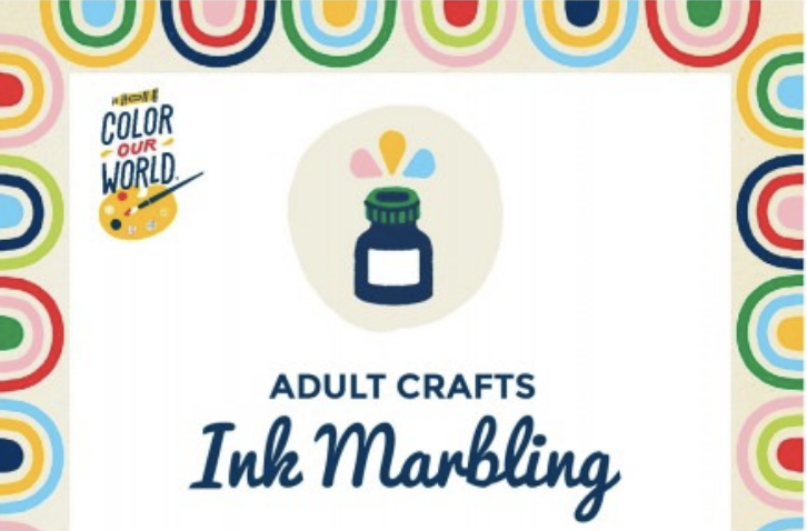 Adult Crafts: Ink Marbling