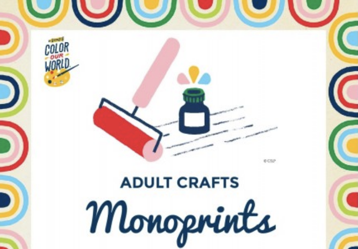 Adult Crafts: DIY Monoprints
