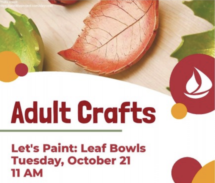 Adult Craft: Leaf Bowls