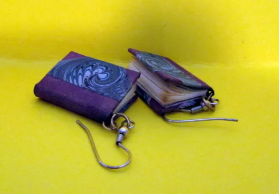 Take and Make: Book Earrings