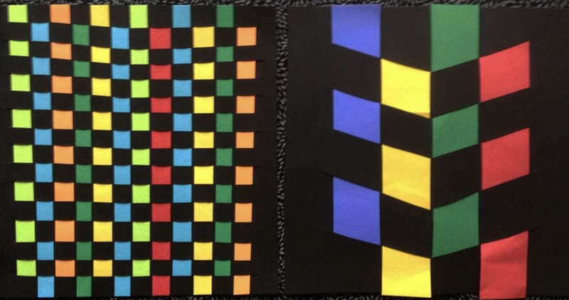 Homeschool Art Studio: Paper Weaving