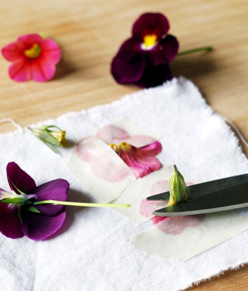Adult Crafts: Flower Hammering