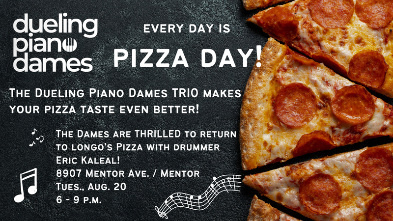 Dueling Piano Dames Trio plays Longo's Pizza