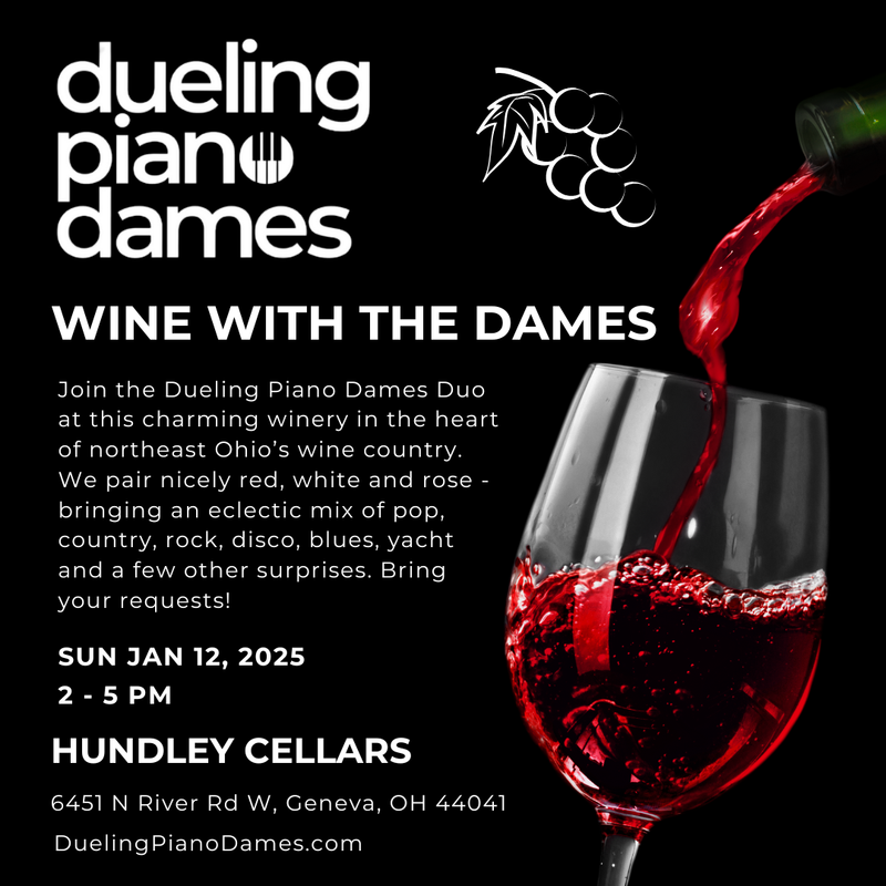 Dueling Piano Dames play Hundley Cellars
