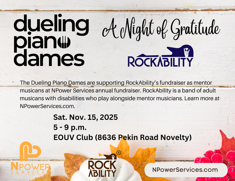 Dueling Piano Dames at RockAbility's "A Night of Gratitude"