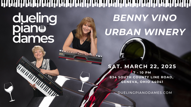 Dueling Piano Dames Play Benny Vino