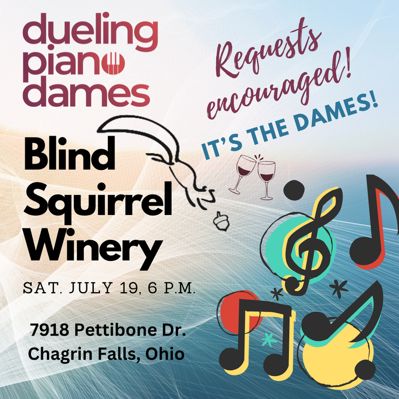 Dueling Piano Dames play Blind Squirrel Winery