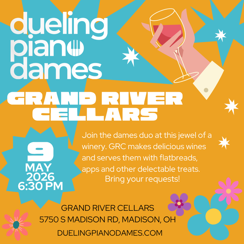 Dueling Piano Dames play Grand River Cellars