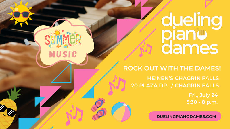 Dueling Piano Dames Play Heinen's Chagrin Falls