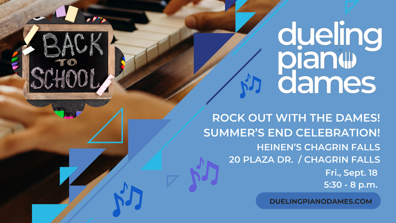 Dueling Piano Dames play Chagrin Falls Heinen's