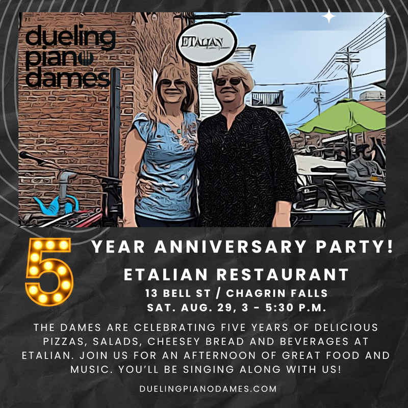 Dueling Piano Dames play Etalian's 5-year Anniversary Party!