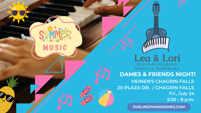 Dueling Piano Dames Play Heinen's Chagrin Falls