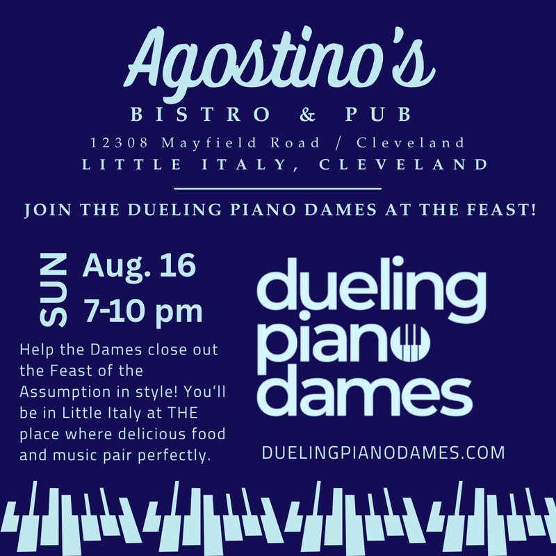 Dueling Piano Dames Duo plays Agostino's