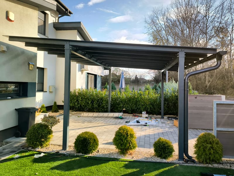 Dunaharasztin egy újabb Msk Metal Pergola készült el!